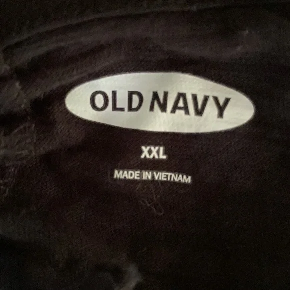 Old Navy Black Tank w/ Cute Tie Back XXL - Picture 5 of 5